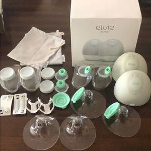 ELVIE DUAL PUMP + Free Pads and Storage Bags